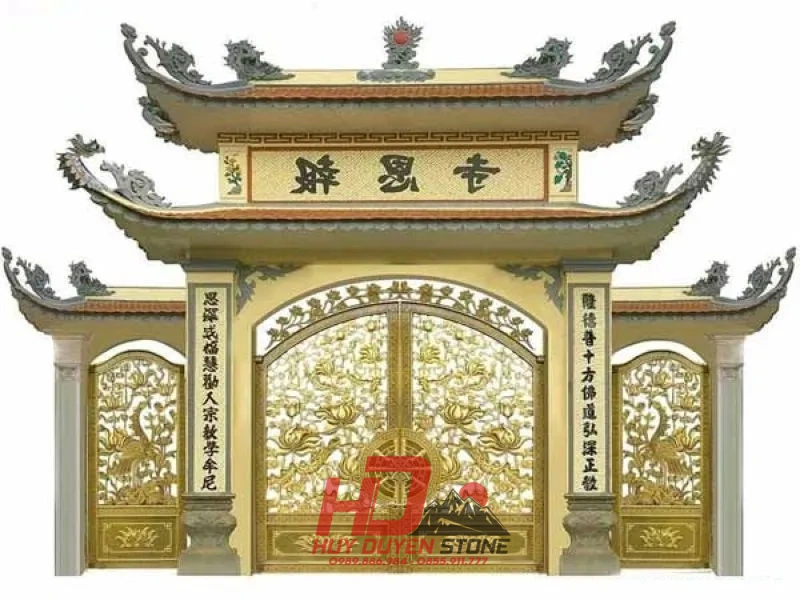 cổng nhà thờ họ đẹp
