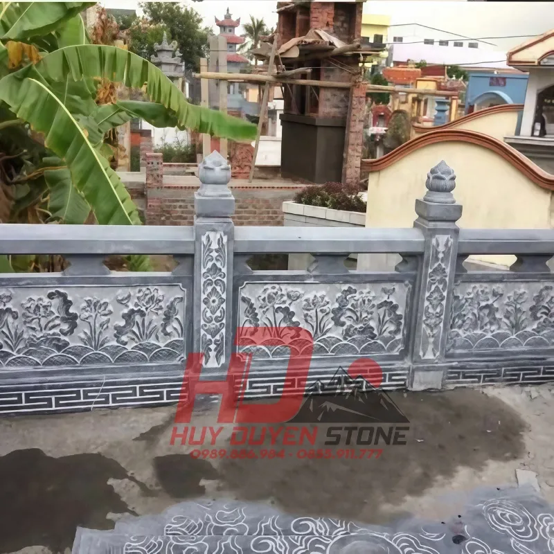 chế tác Lan can đá tứ quý