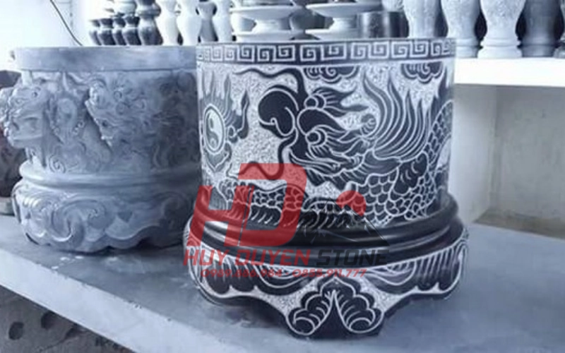 Sự khác nhau giữa lư hương đá và bát hương đá