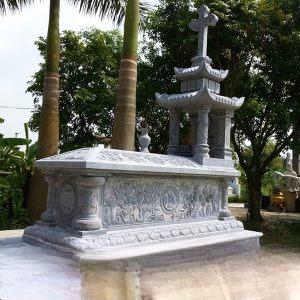 Mộ Công Giáo Đá HD0226