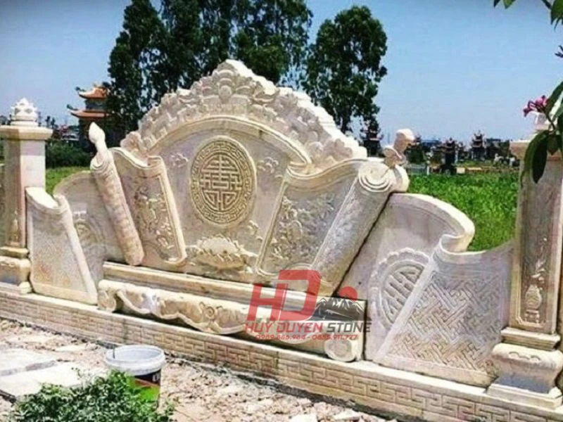 mộ đá vàng đẹp