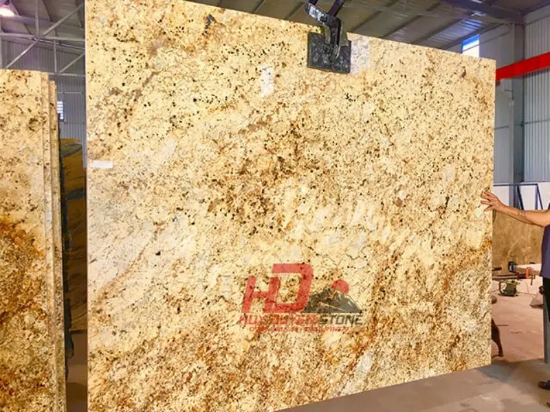 mộ đá vàng đẹp