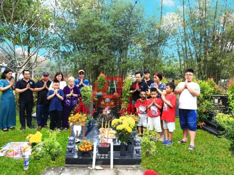 văn khấn 100 ngày ngoài mộ