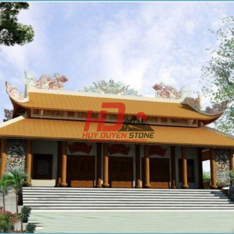 Vai trò của đá trong kiến trúc nhà thờ họ 8 mái Vai trò của đá trong kiến trúc nhà thờ họ 8 mái