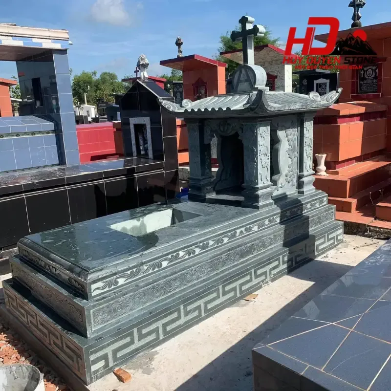 hướng dẫn xây mộ tam cấp