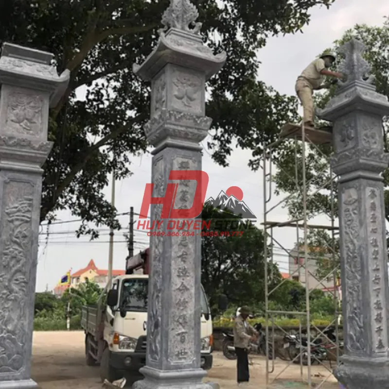 cột đồng trụ nhà thờ họ cột đồng trụ nhà thờ họ