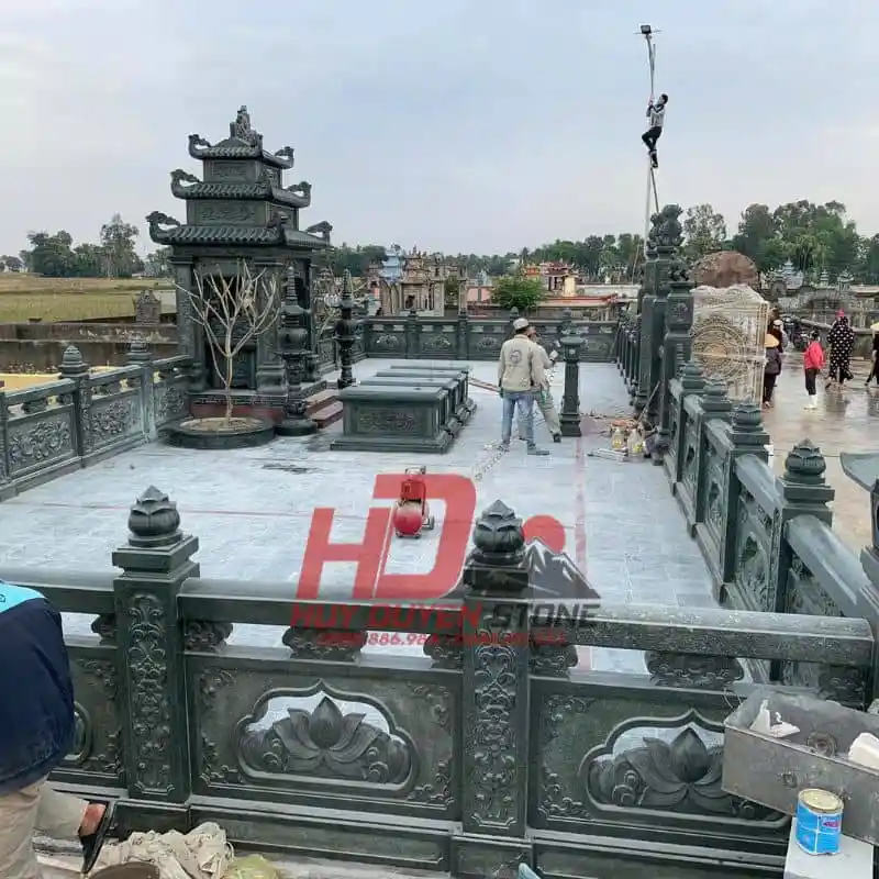 Huy Duyên Stone nhận thi công lăng mộ đá tại Sơn Tây 