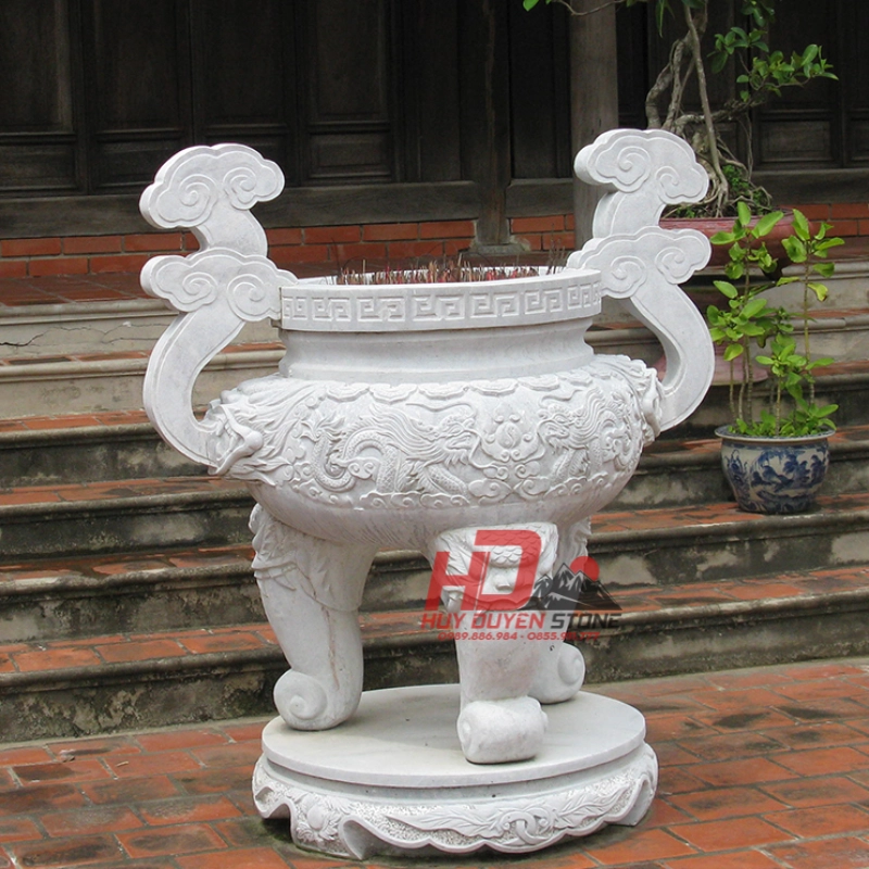 Kích thước lư hương đá Kích thước lư hương đá