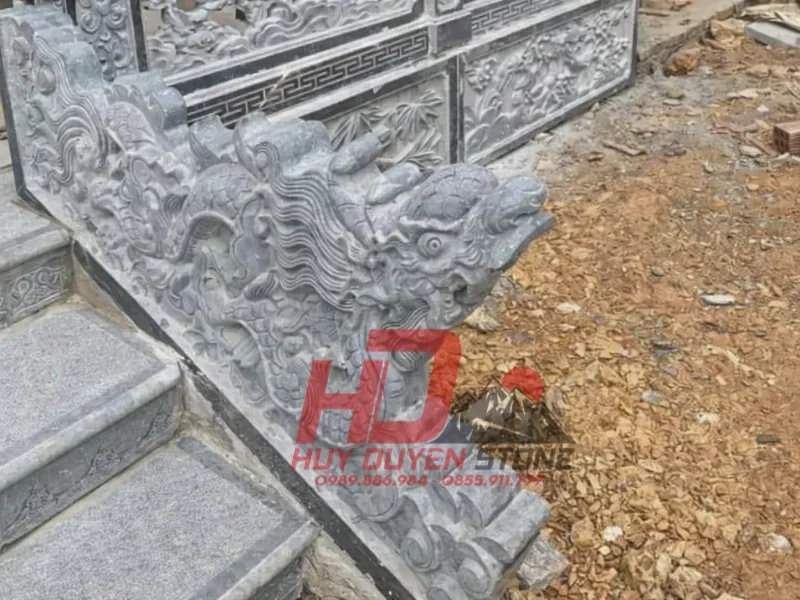 lan can đá rồng lan can đá rồng