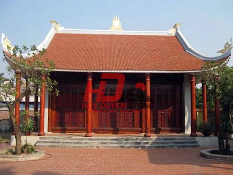 Mẫu nhà thờ họ bằng gỗ mít Mẫu nhà thờ họ bằng gỗ mít