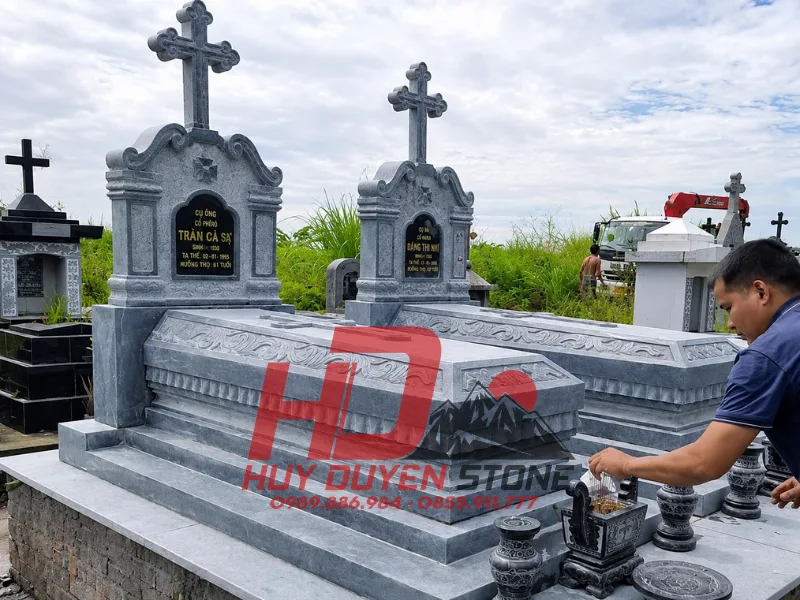 mộ đá đôi công giáo mộ đá đôi công giáo