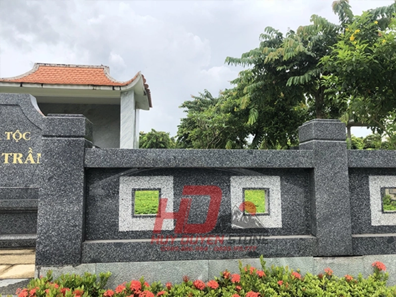 lan can đá hoa cương