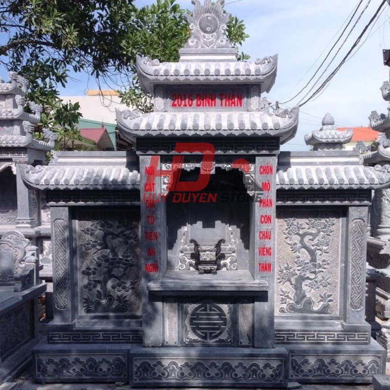 Mẫu lăng thờ chung trang nghiêm