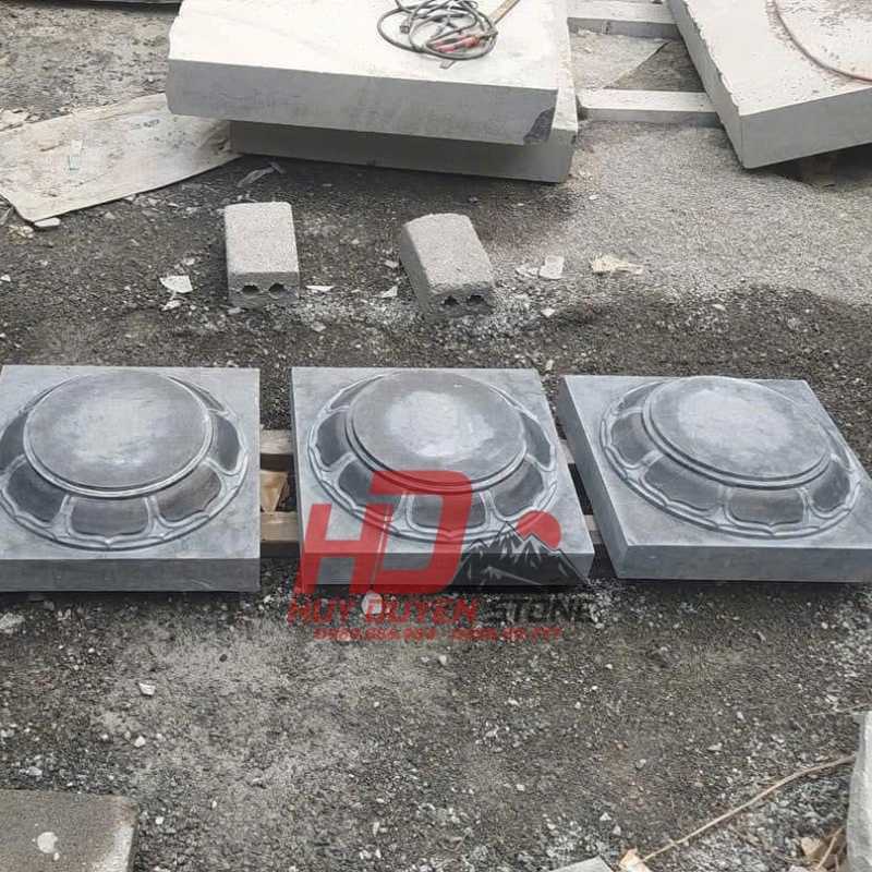 Chân Tảng Đá Xanh Đen HD009