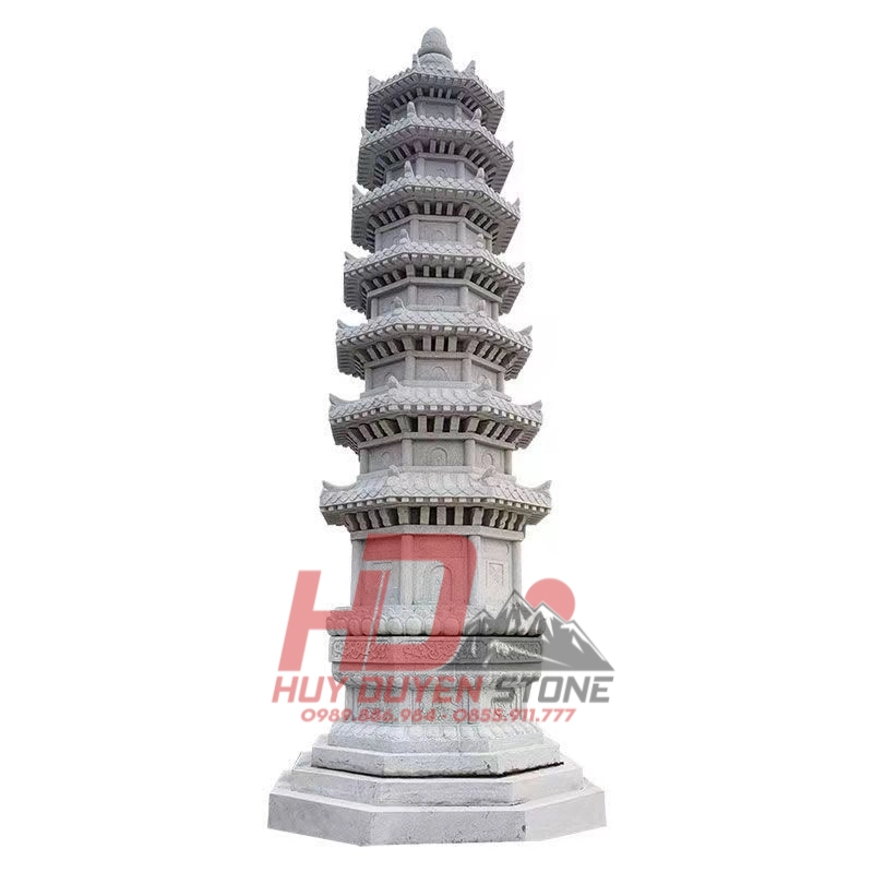 mộ tháp 7 tầng bằng đá mộ tháp 7 tầng bằng đá