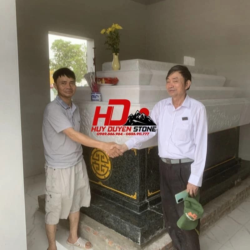 thi công lăng mộ đá ở khu vực Bắc Ninh