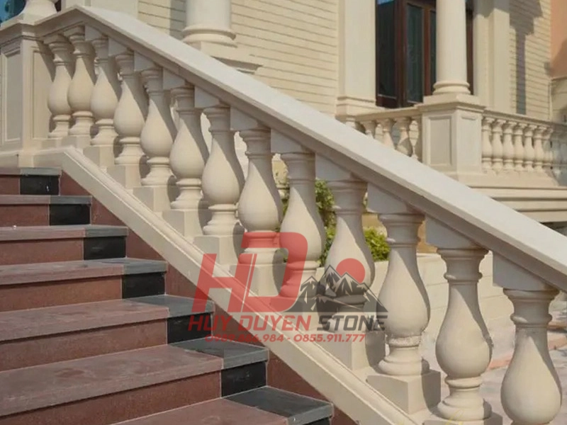 lan can đá cẩm thạch