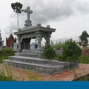 Mộ Công Giáo Đá HD0206