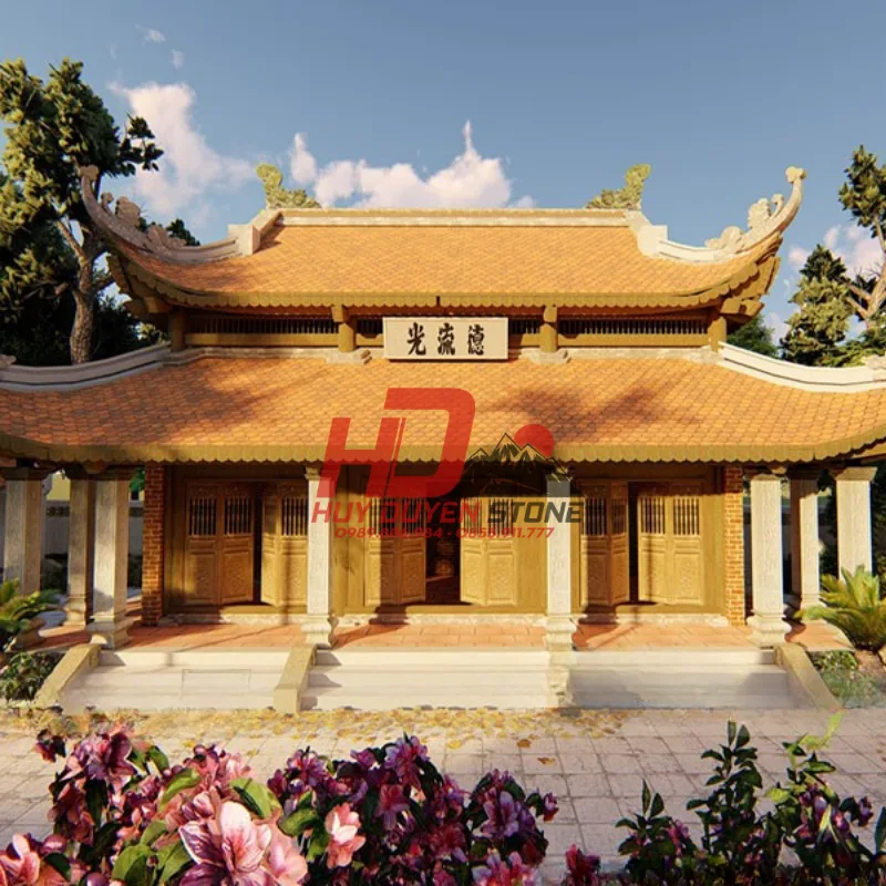 Lựa chọn vật liệu xây dựng nhà thờ họ 8 mái Lựa chọn vật liệu xây dựng nhà thờ họ 8 mái