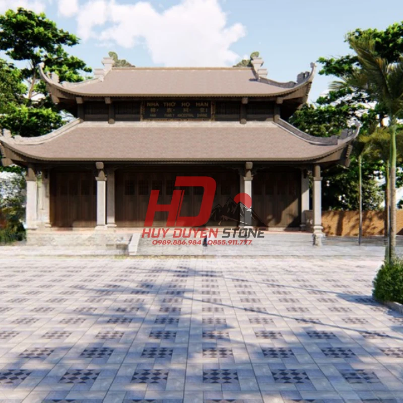 mẫu nhà thờ họ 8 mái mẫu nhà thờ họ 8 mái