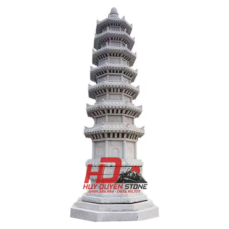 mộ tháp đá lục giác