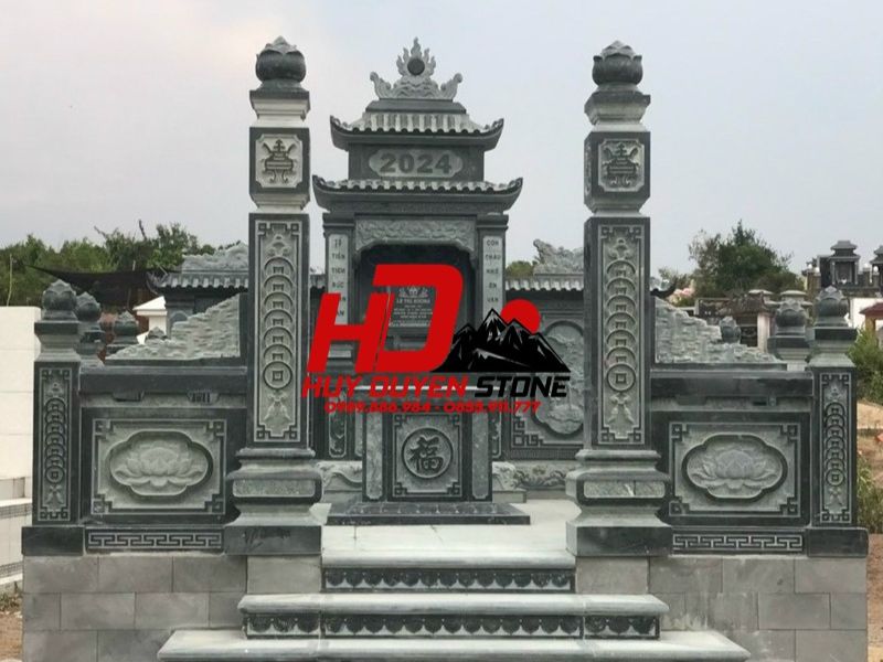 Thi Công Lăng Mộ Đá Lạng Sơn – Mẫu Đẹp, Đá Tự Nhiên