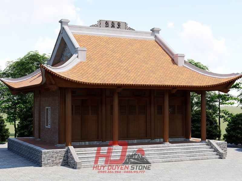 Tổng Hợp Mẫu Nhà Thờ Họ 3 Gian Truyền Thống Chuẩn Phong Thủy