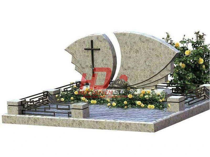Mộ đá granite công giáo đẹp
