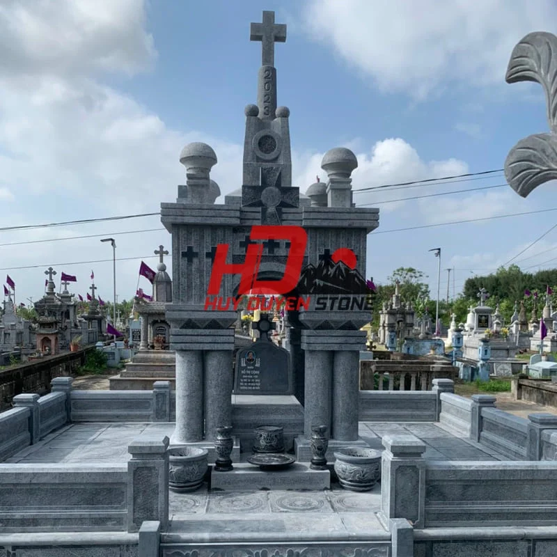 lăng mộ đá đơn đẹp