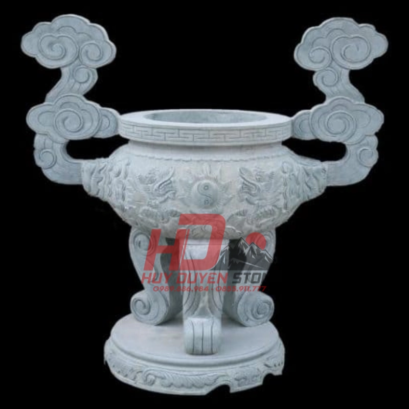 mẫu lư hương đá mây đẹp