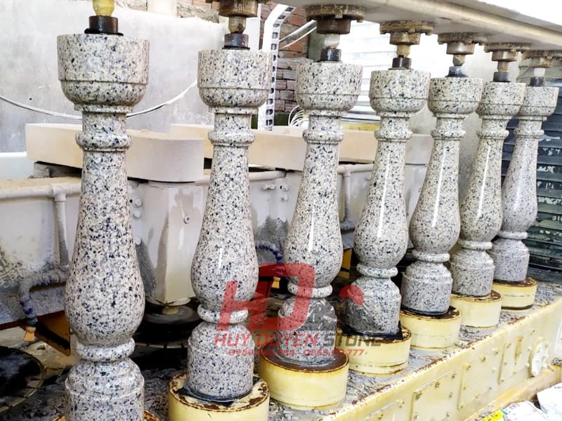 lan can đá hoa cương