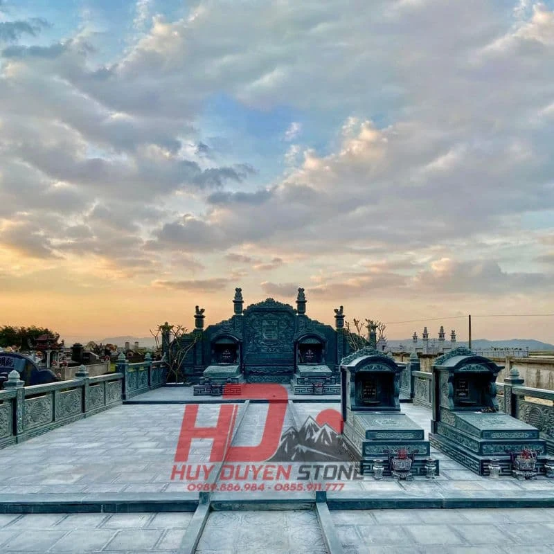 thiết kế lăng mộ gia đình hiện đại