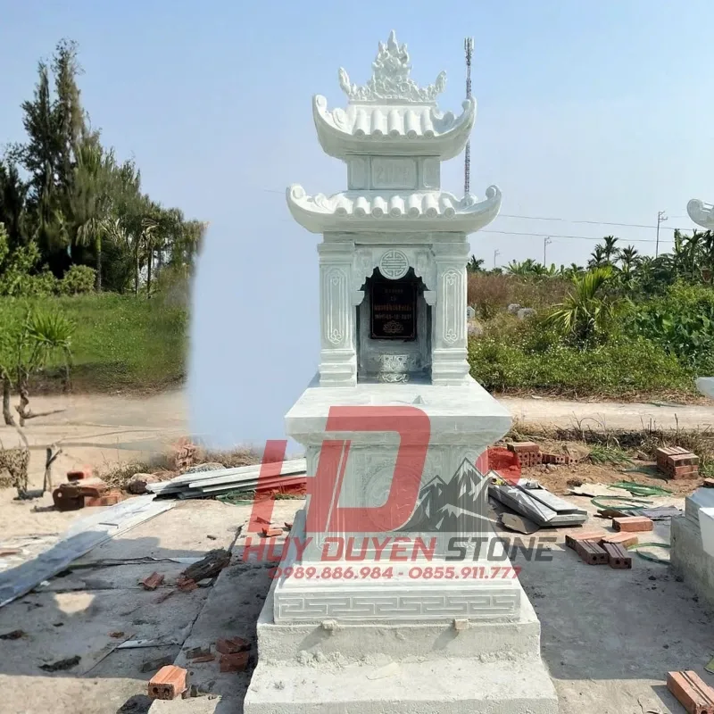 lăng mộ đá đơn giản