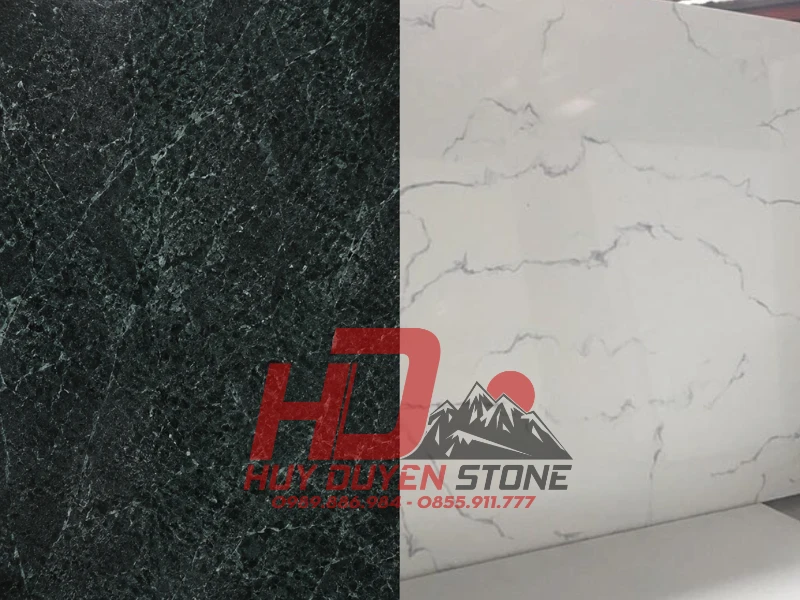 Phân Biệt Đá Tự Nhiên Và Đá Nhân Tạo Trong Thi Công Mộ Đá