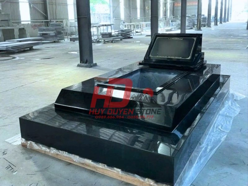 đánh bóng mộ granite đen đánh bóng mộ granite đen