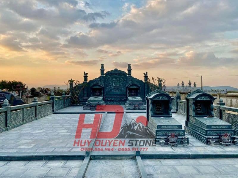 #9+ Khu Mộ Gia Tộc Thiết Kế Chuẩn Phong Thủy