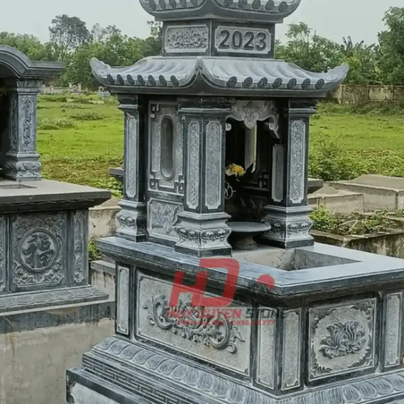 Độ bền và chịu thời tiết của 2 loại đá xanh rêu và xanh đen
