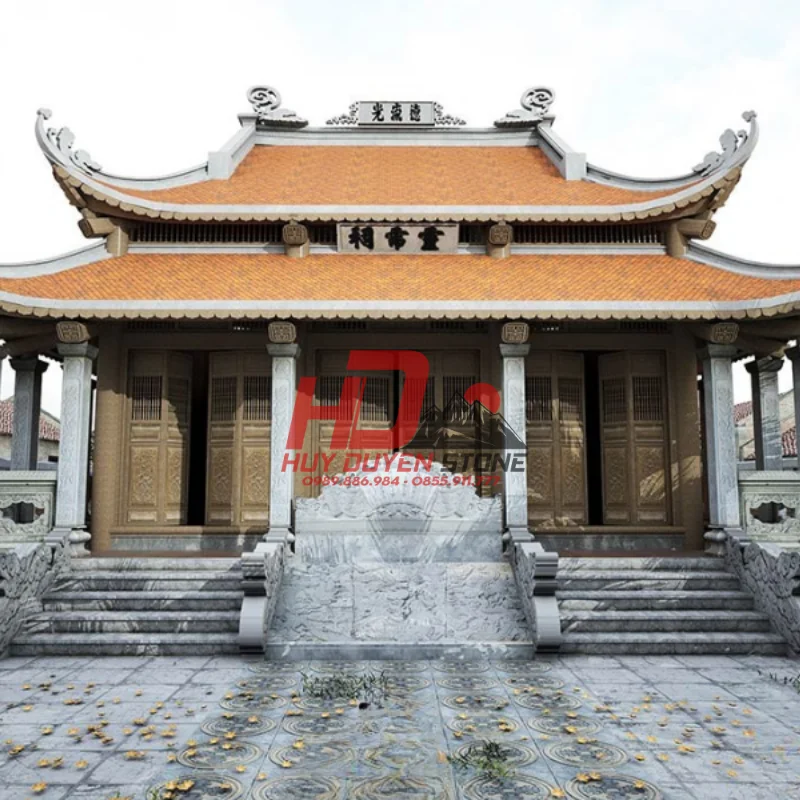 mẫu nhà thờ họ 8 mái mẫu nhà thờ họ 8 mái