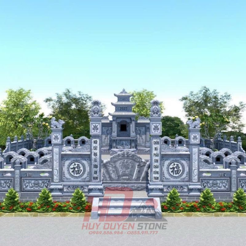 Khu Lăng Mộ Đá Xanh Đen HD073