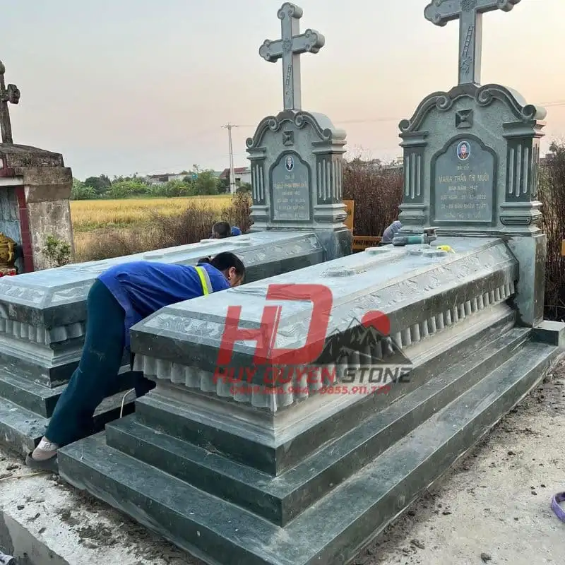 Quy trình trùng tu khu mộ gia đình Quy trình trùng tu khu mộ gia đình