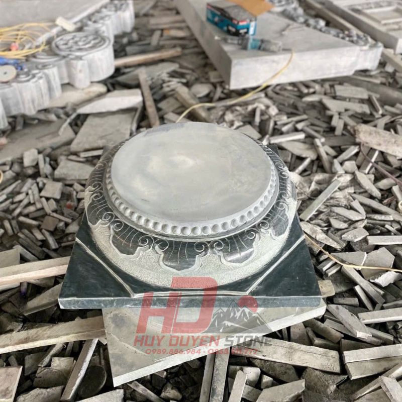 Chân Tảng Đá Xanh Rêu HD014