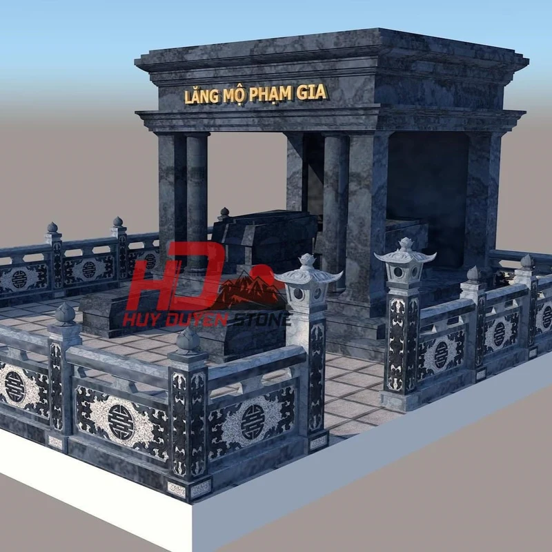 bia mộ đá dòng họ