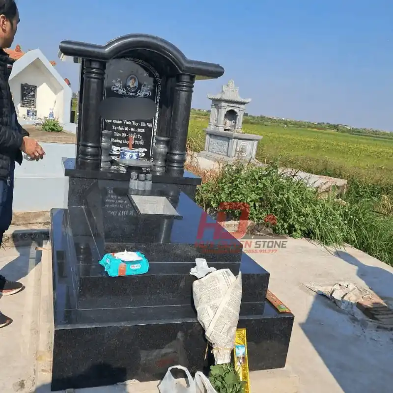 Quy trình thi công lăng mộ đá công giáo tại Nam Định 