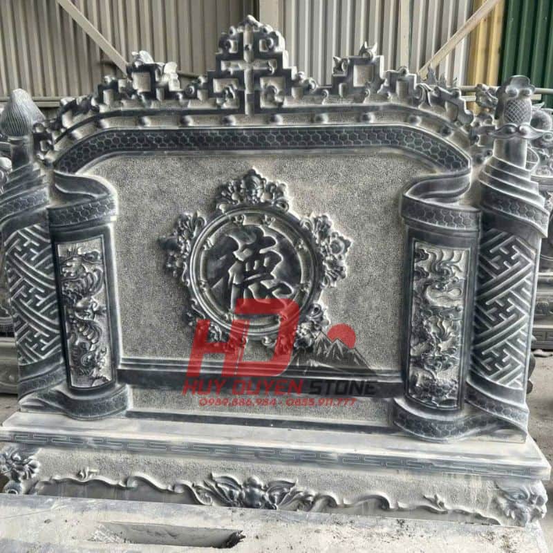 Bình Phong Lăng Mộ Đá HD052