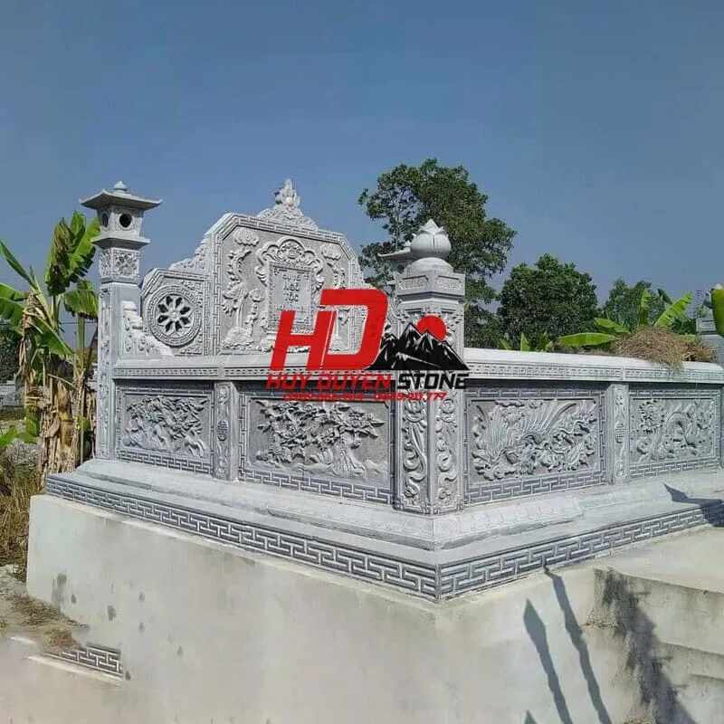 thi công lăng mộ đá ở Quảng Ninh