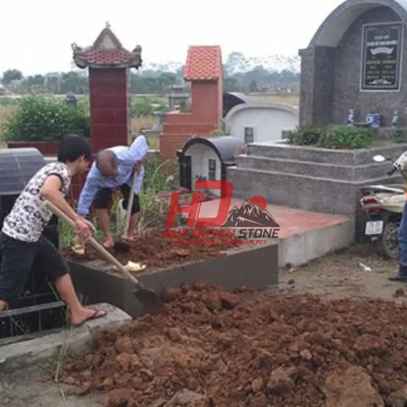 cách đặt tiểu quách cho đúng huyệt mộ