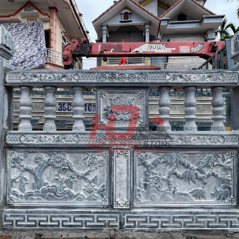 cấu tạo Lan can đá tứ quý