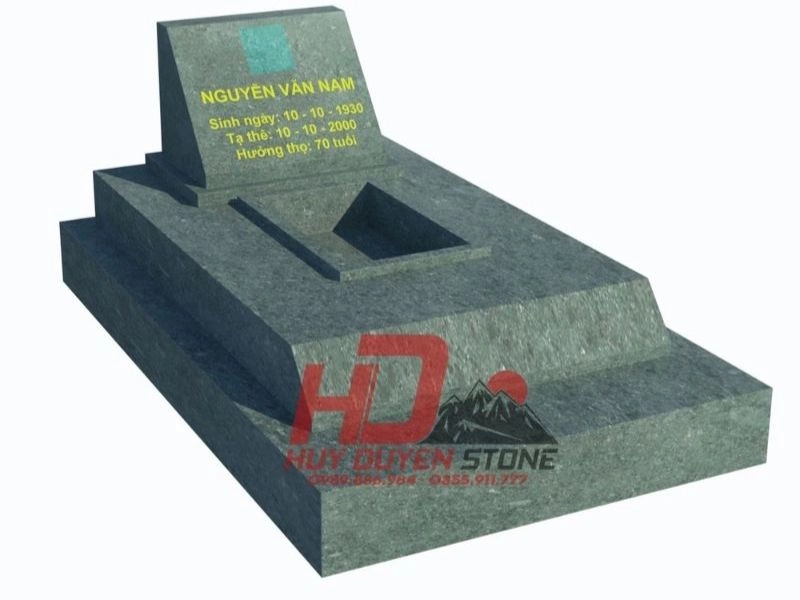 đá granite làm mộ