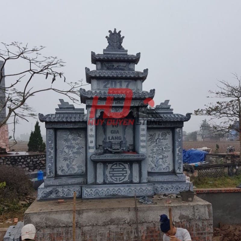 Mẫu lăng thờ chung đá Ninh Bình