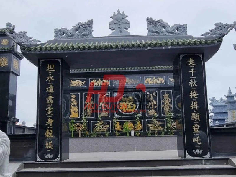 mộ đá granite đen huế mộ đá granite đen huế
